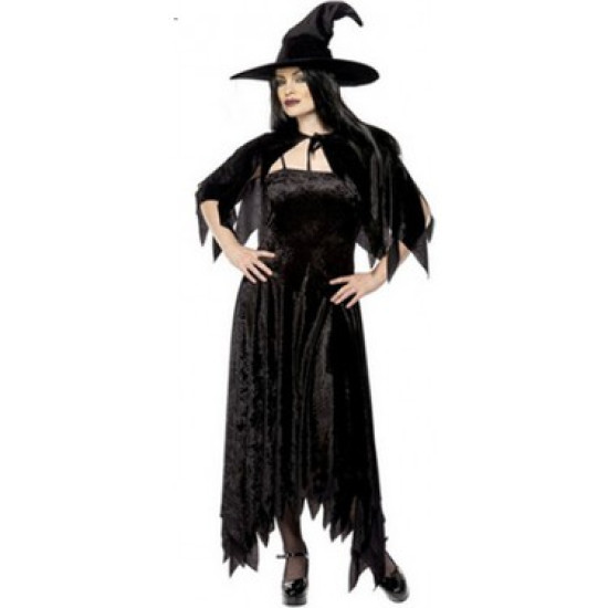 Halloween Cadı Yetişkin Kostümü 