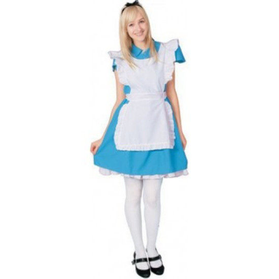 Alice Harikalar Diyarında Yetişkin Kadın Kostümü