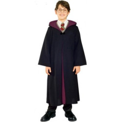  Harry Potter Unisex Çocuk Siyah  Kostümü | Hogwarts Cübbesi