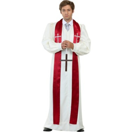 Kardinal Papaz Peder Yetişkin Kostümü