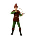 Erkek Çocuk Yeşil Kahverengi Robin Hood Kostümü