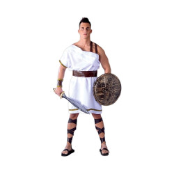 Yunan Askeri Kostümü Yetişkin Erkek | Antik Savaşçı Kostümü