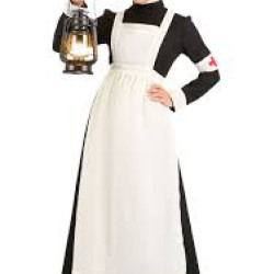 Hemşire Florence Kadın Kostümü 