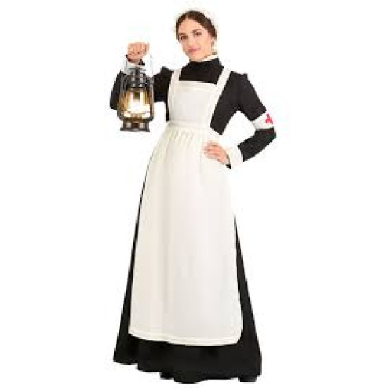 Hemşire Florence Kadın Kostümü 