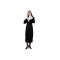  Kadın Yetişkin Siyah Kostüm 