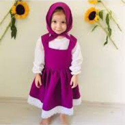 Maşa ile Koca Ayı Bebek ve Çocuk Kostümü - Masha and The Bear 