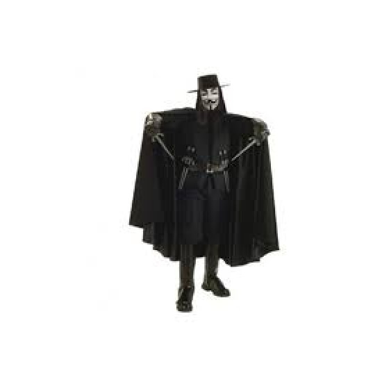 V For Vendetta Yetişkin Kostümü 