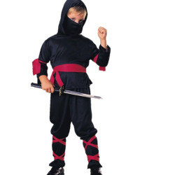 Erkek Çocuk Ninja Kostümü 